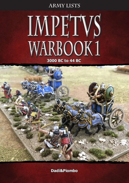 Cover image of Impetus Warbook 1: 3000 BC to 44 BC board game