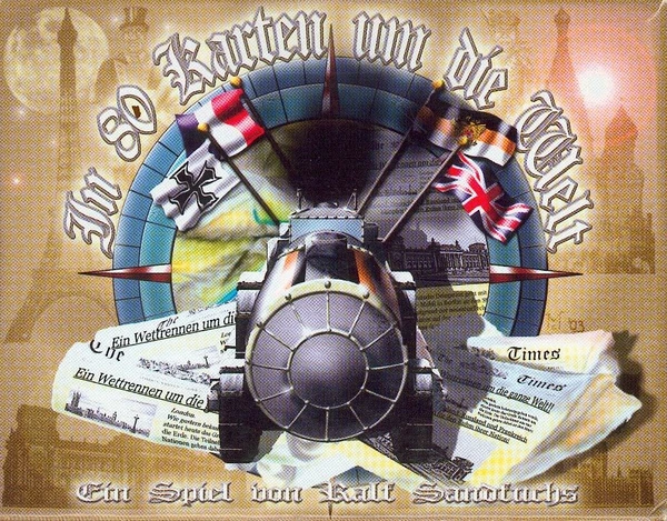 Cover image of In 80 Karten um die Welt board game
