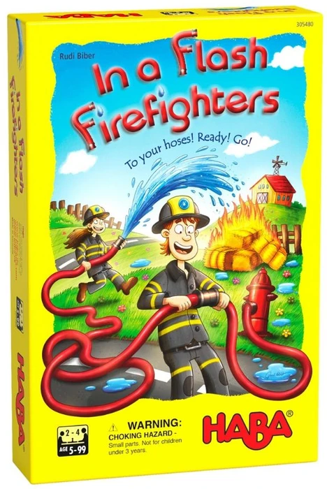 Cover image of In a Flash Firefighters board game