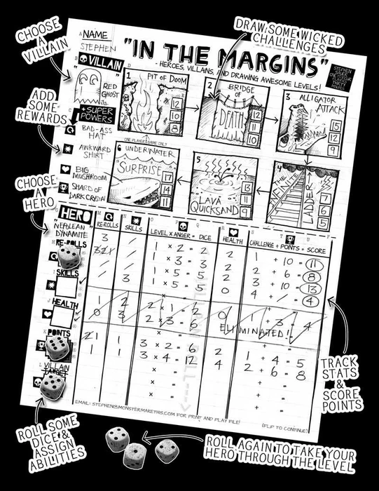 Cover image of In the Margins board game