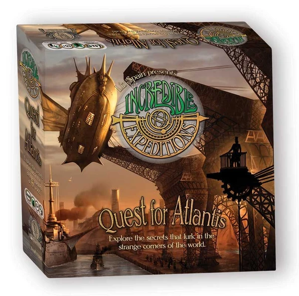 Cover image of Incredible Expeditions: Quest for Atlantis board game