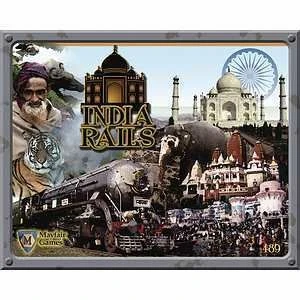Cover image of India Rails board game