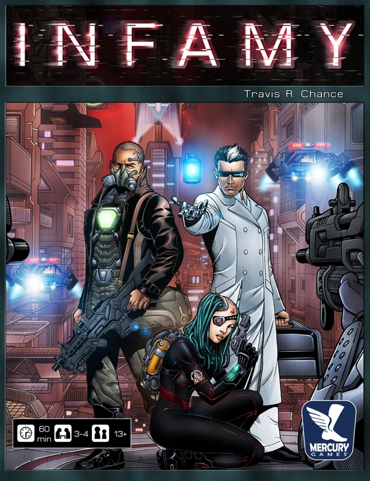 Cover image of Infamy board game
