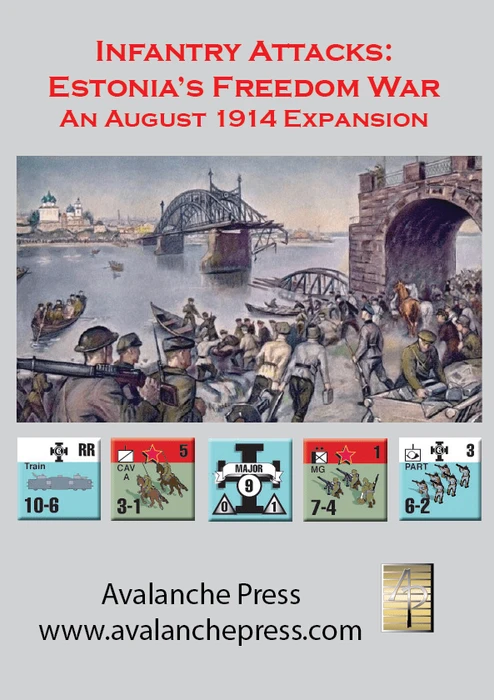 Cover image of Infantry Attacks: The Mouse that Roared – Estonia's Freedom War board game