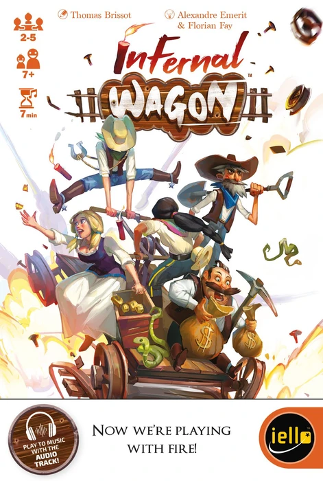 Cover image of Infernal Wagon board game