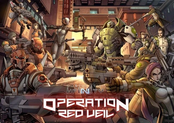 Cover image of Infinity: Operation Red Veil board game