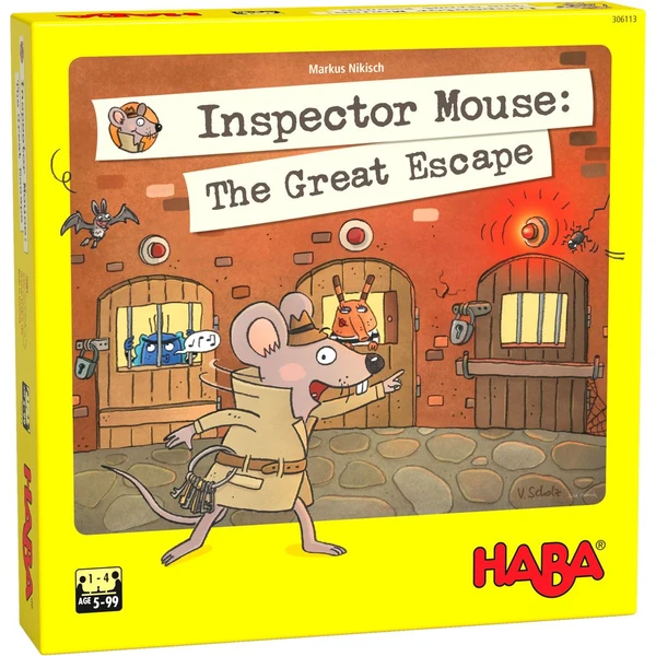 Cover image of Inspector Mouse: The Great Escape board game