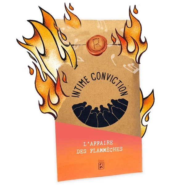 Cover image of Intime Conviction n° 6: L'affaire des flammèches board game