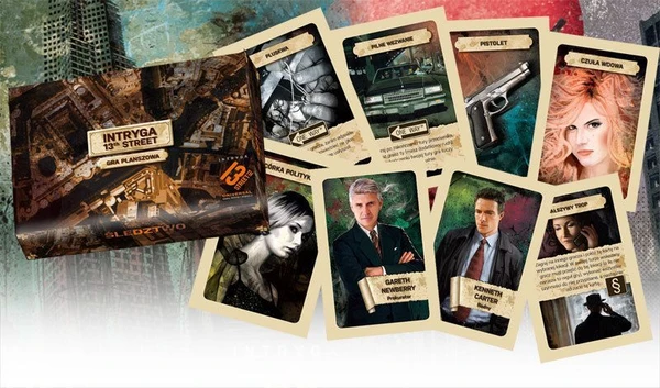 Cover image of Intryga 13th Street board game