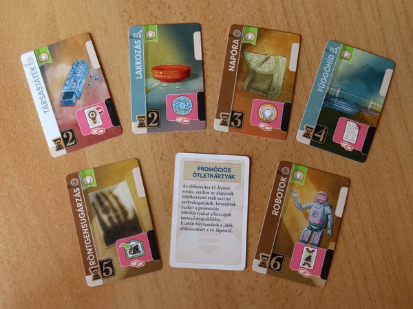 Cover image of Inventions: Evolution of Ideas – Promo Cards board game