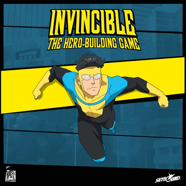 Cover image of Invincible: The Hero-Building Game board game