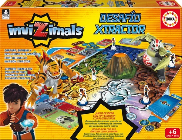 Cover image of Invizimals Desafío X-Tractor board game