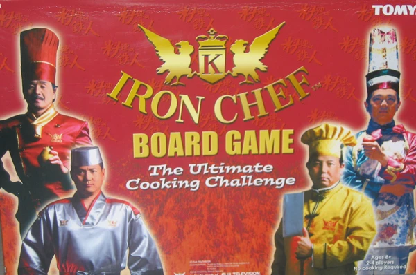 Cover image of Iron Chef Board Game: The Ultimate Cooking Challenge board game