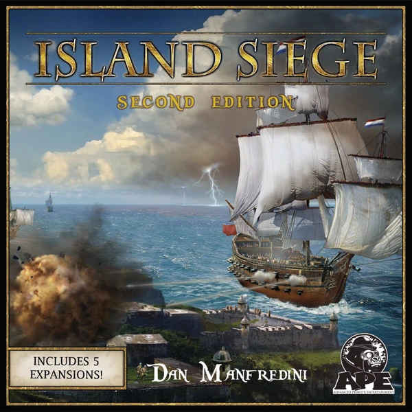 Cover image of Island Siege: Second Edition board game