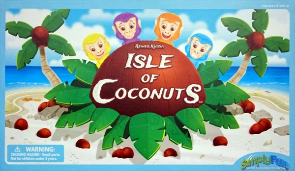 Cover image of Isle of Coconuts board game