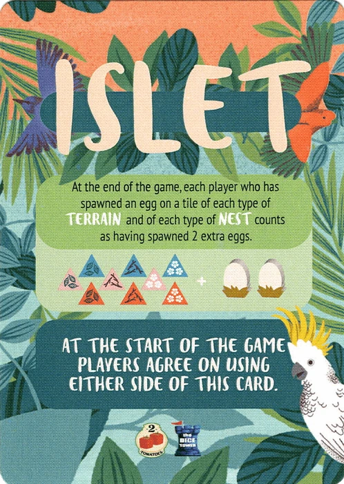 Cover image of Islet: Dice Tower Promo Card board game