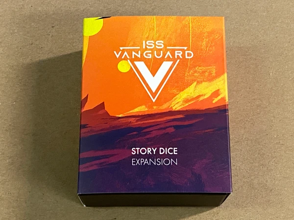 Cover image of ISS Vanguard: Story Dice Expansion board game