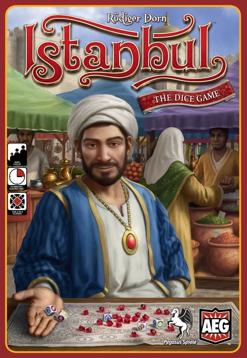 Cover image of Istanbul: The Dice Game board game