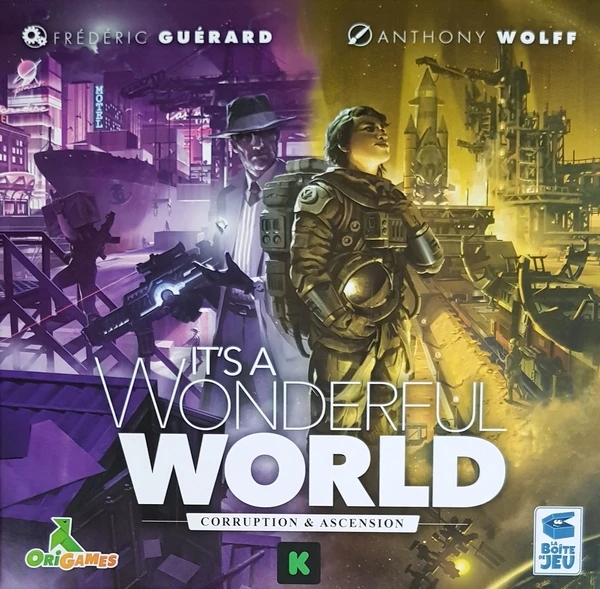 Cover image of It's a Wonderful World: Corruption & Ascension board game