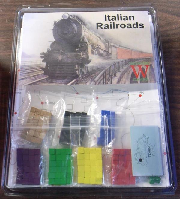 Cover image of Italian Railroads board game
