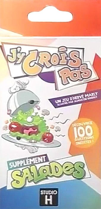 Cover image of J'y Crois Pas: Supplément Salades board game
