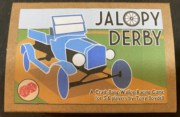 Cover image of Jalopy Derby board game