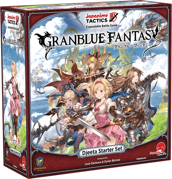Cover image of Japanime Tactics: Granblue Fantasy – Djeeta Starter Set board game