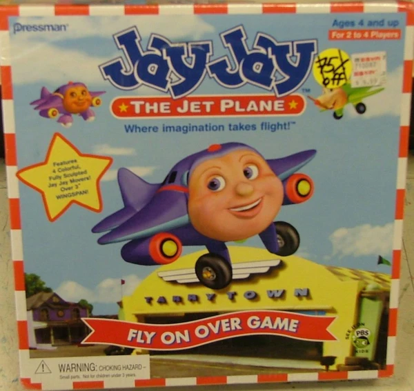 Cover image of Jay Jay The Jet Plane Fly On Over Game board game