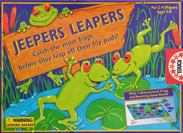 Cover image of Jeepers Leapers board game