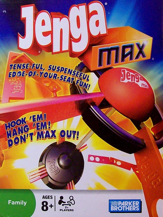 Cover image of Jenga Max board game