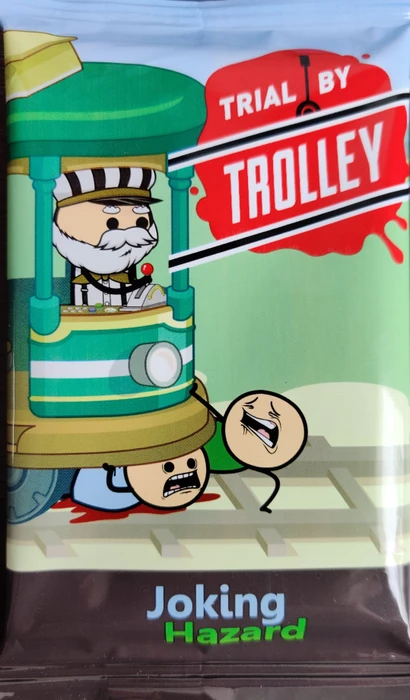 Cover image of Joking Hazard: Trial by Trolley Exclusives board game