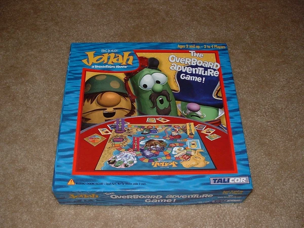 Cover image of Jonah: The Overboard Adventure Game! board game