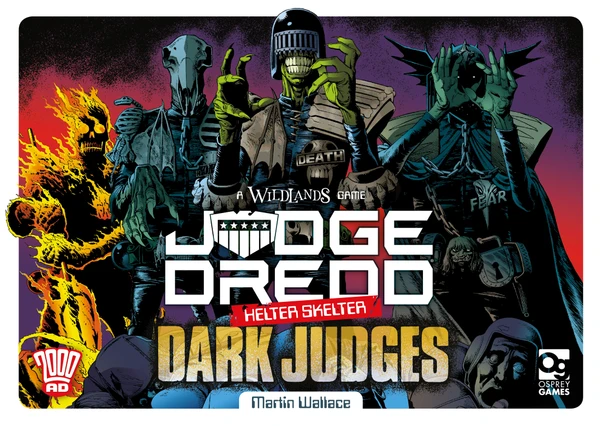 Cover image of Judge Dredd: Helter Skelter – Dark Judges board game