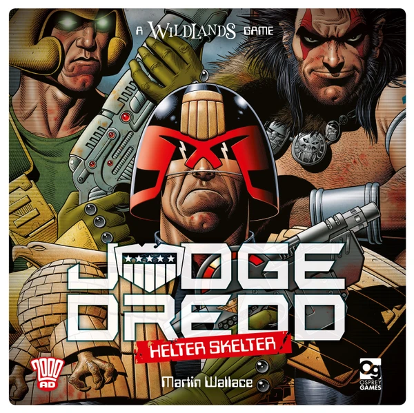 Cover image of Judge Dredd: Helter Skelter board game