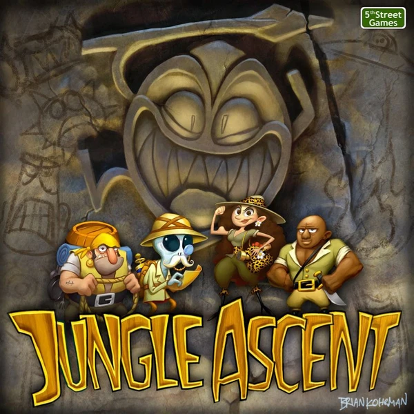 Cover image of Jungle Ascent board game