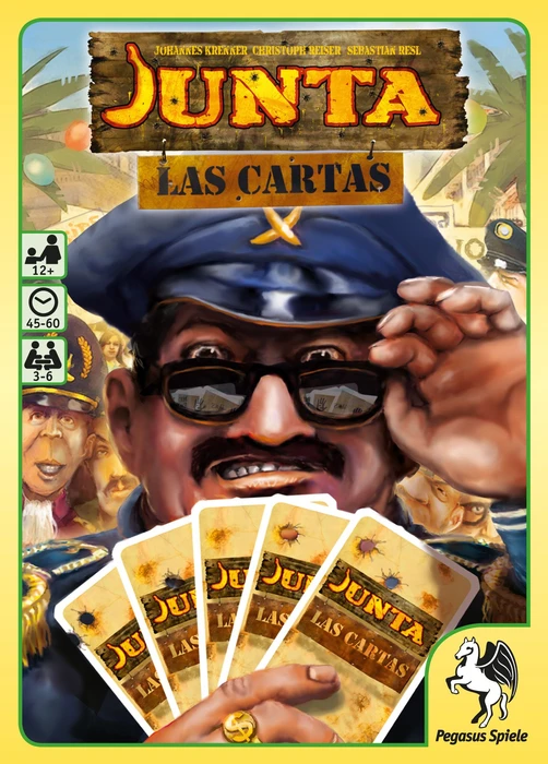 Cover image of Junta: Las Cartas board game