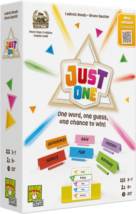 Cover image of Just One: New Version board game