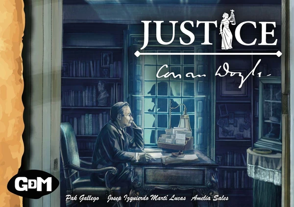 Cover image of Justice: Conan Doyle board game
