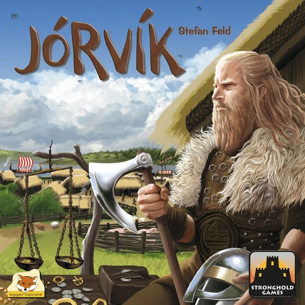 Cover image of Jórvík board game