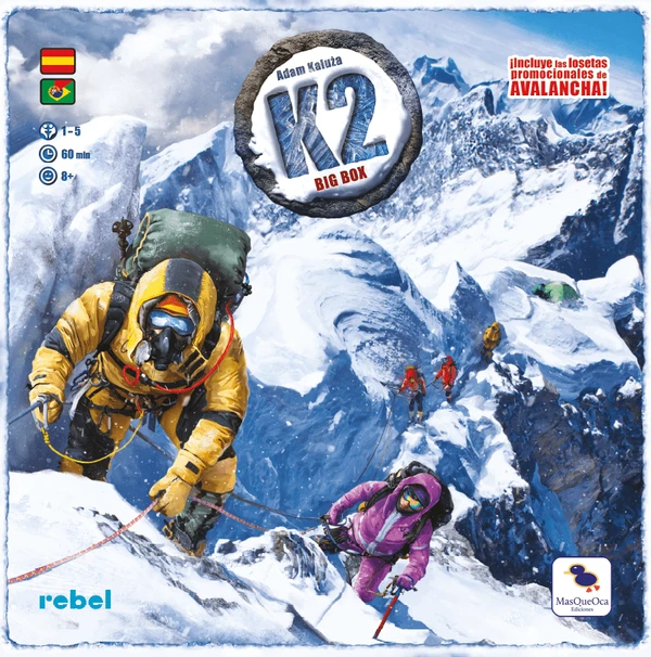 Cover image of K2: Big Box board game