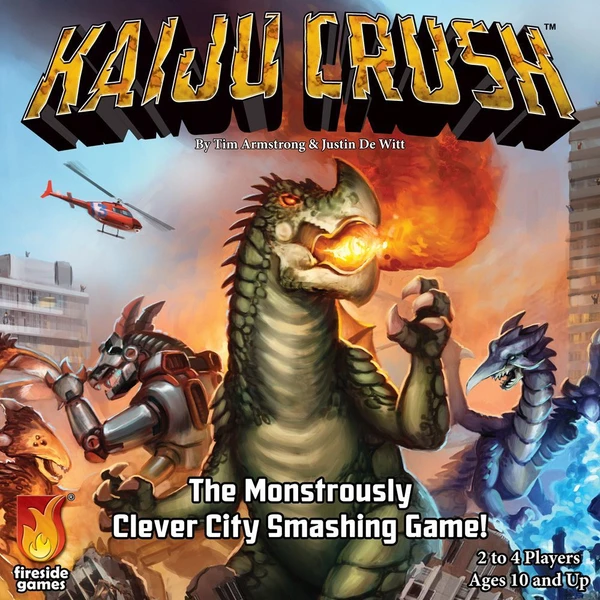 Cover image of Kaiju Crush board game