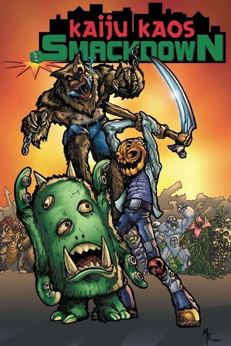 Cover image of Kaiju Kaos: Smackdown board game