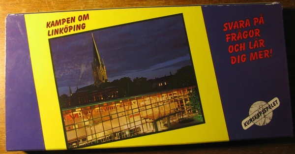 Cover image of Kampen om Linköping (Kunskapsspelet) board game