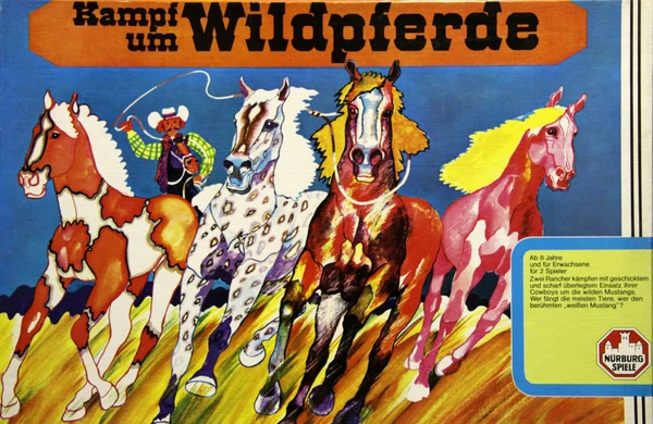 Cover image of Kampf um Wildpferde board game