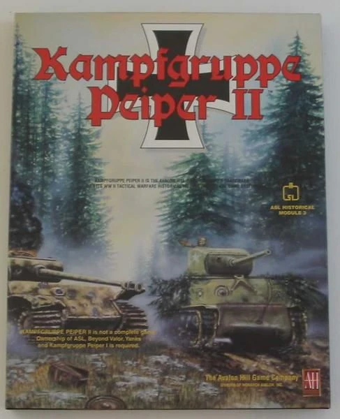 Cover image of Kampfgruppe Peiper II: ASL Historical Module 3 board game