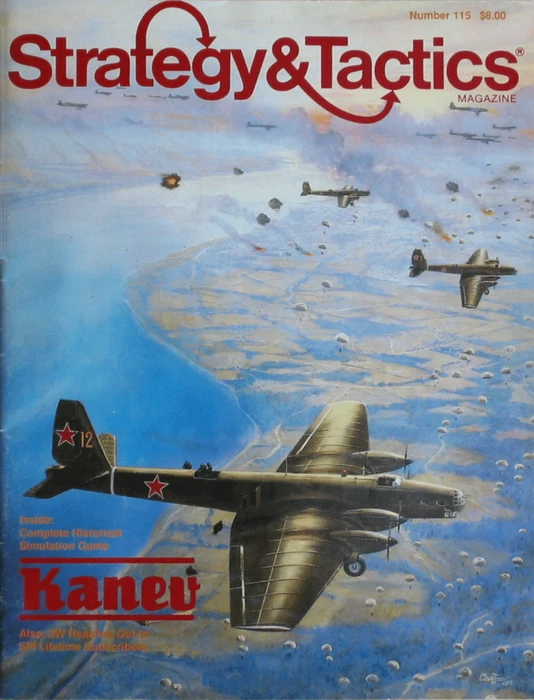 Cover image of Kanev: Parachutes Across the Dnepr, September 23-26, 1943 board game