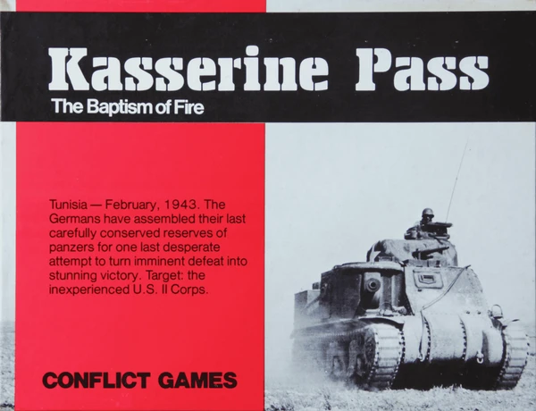 Cover image of Kasserine Pass board game