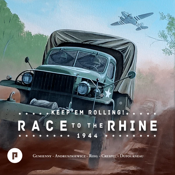 Cover image of Keep'em Rolling: 1944 – Race to the Rhine board game