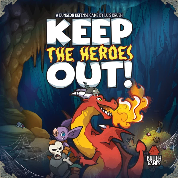 Cover image of Keep the Heroes Out! board game