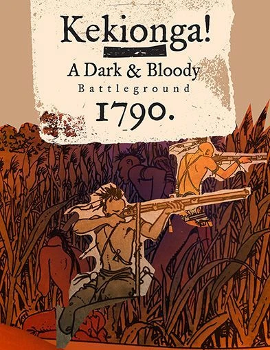 Cover image of Kekionga!: A Dark and Bloody Battleground 1790. board game